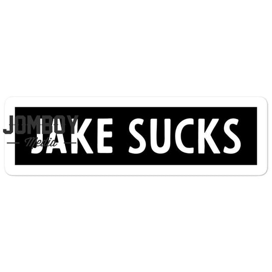 JAKE SUCKS | Sticker - Jomboy Media