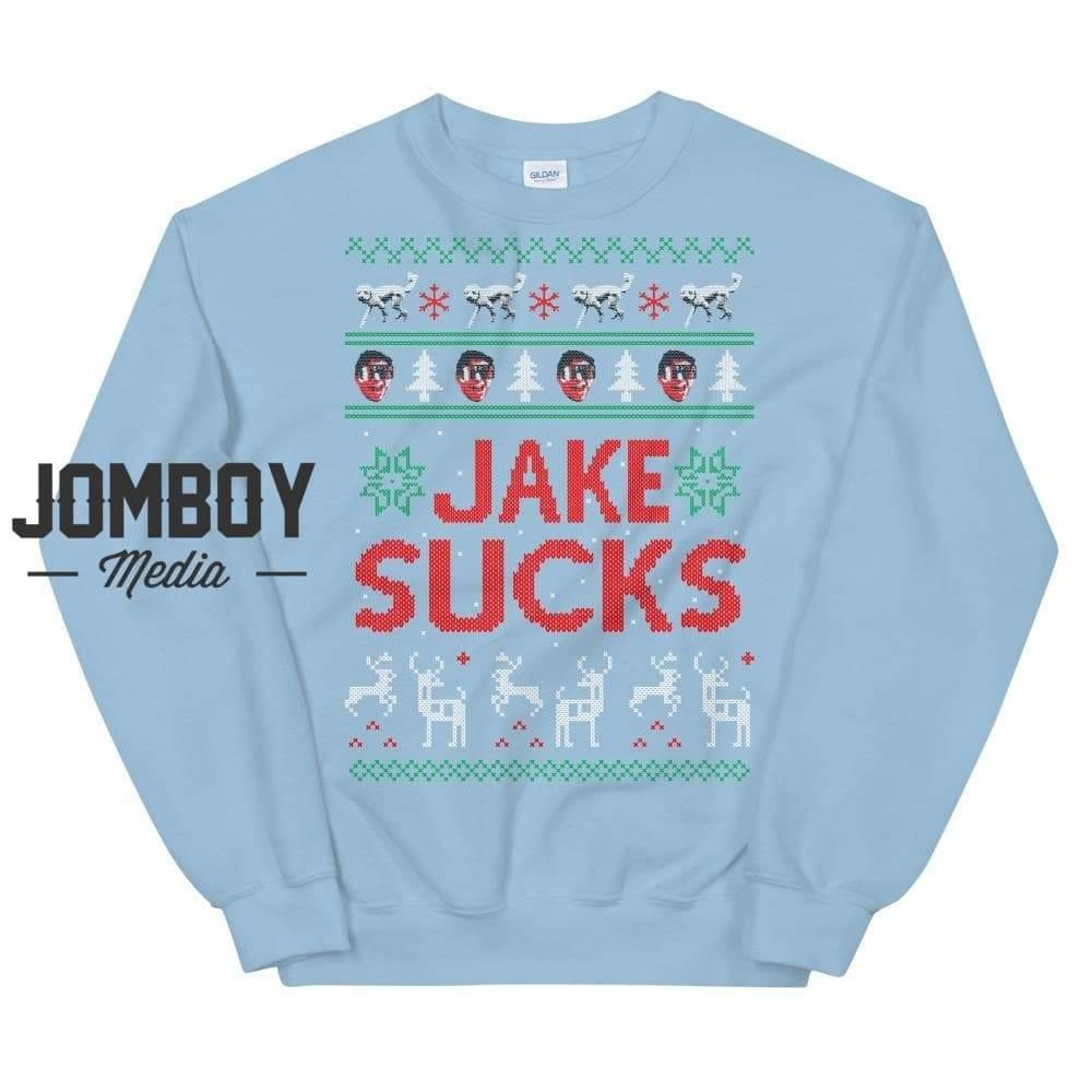Jake Sucks | Winter Sweater - Jomboy Media
