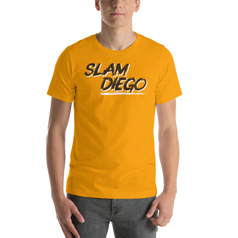 Slam Diego Gold' Sticker