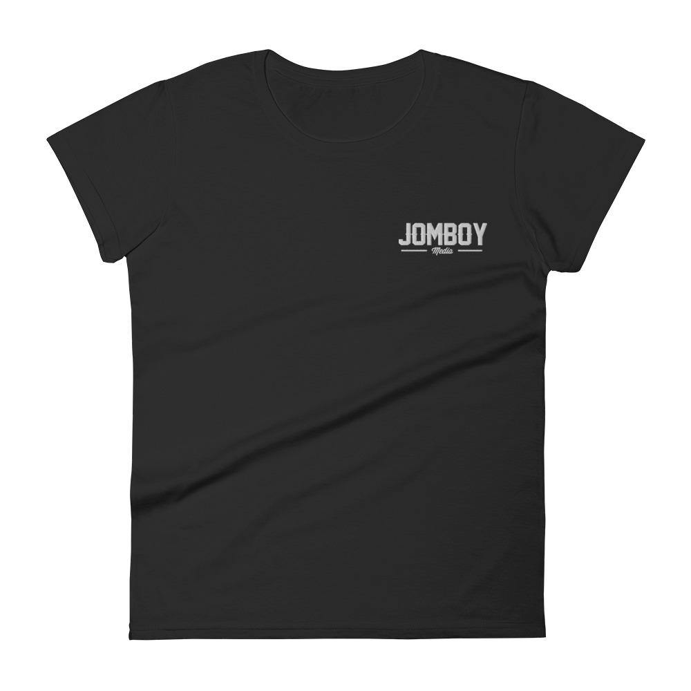 Jomboy Media | Embroidered Women's T-Shirt - Jomboy Media