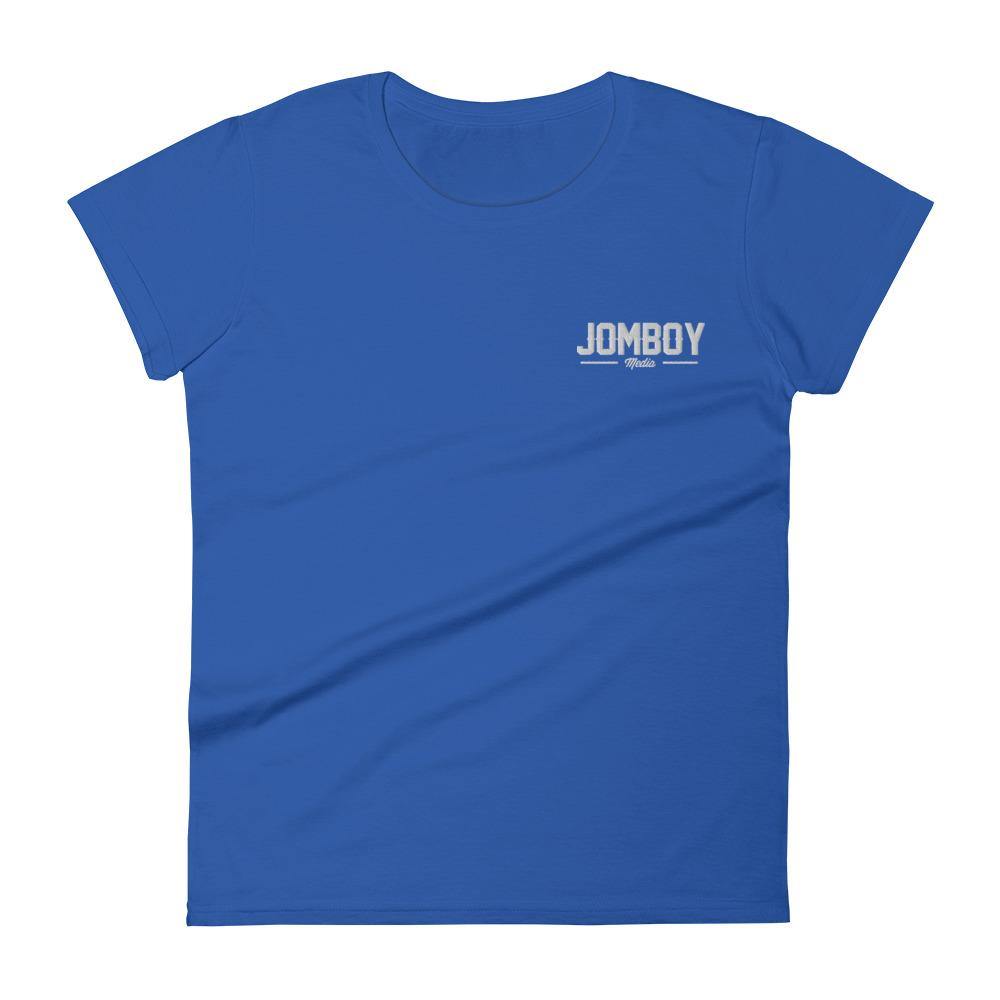 Jomboy Media | Embroidered Women's T-Shirt - Jomboy Media